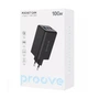 Мережевий Зарядний Пристрій Proove Pocket GaN Max 100W (2Type-C + USB) White - зображення 2