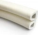 Ущільнювач для дверей Horst клеючий D-подібний DS-D 14х12 Білий (DS-D 14x12 WHITE) - зображення 6