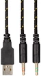 Игровая гарнитура 2E Gaming HG300 LED 3.5mm (2E-HG300BK )Black (2E-HG300BK) - изображение 7