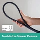 Шланг для душу HANSGROHE Designflex 1,25 м, Matt Black (28220670) - изображение 3