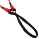 Тренажер для плавания с ручками для тренировки гребка 2,5м d-1,2см YINGFA TRAINING BELT красный PL-4047-Q5A - изображение 3