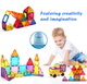 Магнитный конструктор Picasso Tiles The Building Blocks With Car 61 деталь (28244) (817338022402) - изображение 5