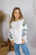 Вишиванка для дівчинки Trend Лохина 128 Білий (SOLDLOH) - изображение 2
