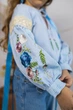 Вишиванка для дівчинки Trend Ранок 104 Блакитний (SOLDRANBL) - зображення 4
