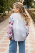 Вишиванка для дівчинки Trend Диво 152 Сірий (SOLDDYVO) - изображение 2