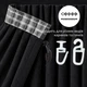 Комплект штор 2 шт 150х260 см, Soft Velvet Lux шторы, гардины, портьеры на штоной тесьме V-32 чорний - изображение 4