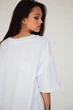 Футболка жіноча біла оверсайз WIDE 3XL - изображение 2