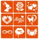 Набор хны с трафаретами для биотату №8 от Fresh Tattoo (henna-set-08) - изображение 9