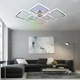 Управляемая светодиодная СМАРТ люстра ESLLSE OVAL RGB 120 Вт 7S 960x750x110мм Хром - изображение 9