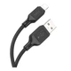 Кабель USB Hoco X90 Lightning 2.4A Чорний - изображение 1