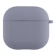 Футляр Silicone Case с микрофиброю для Samsung Galaxy Buds FE / Samsung Galaxy Buds 2 / Samsung Galaxy Buds 2 Pro / Samsung Galaxy Buds Live Lavender Grey - изображение 1