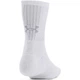 Шкарпетки Under Armour 3-MAKER 3-PACK MID-CREW білі (3 пари) 38-42 1373084-100 - зображення 4