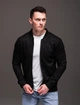 Бомбер чоловічий повсякденний у стилі casual XL чорний 4286478s4 - изображение 3