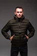 Куртка чоловіча демісезонна стьобана 2XL хакі 4412320s4 - зображення 1