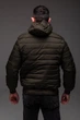 Куртка чоловіча демісезонна стьобана 2XL хакі 4412320s4 - зображення 2