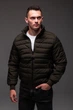 Куртка чоловіча демісезонна стьобана 2XL хакі 4412320s4 - зображення 6