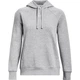 Худи женское Under Armour RIVAL FLEECE серое S 1379500-013 - изображение 1