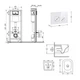 Инсталляция 4 в 1 Qtap Nest Gemini Белый Rimless (QTTAU26W4911949876) - изображение 2