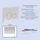 Инсталляция 4 в 1 Qtap Nest Gemini Сатин Rimless (QTTAU26W4911949878) - изображение 5