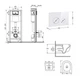 Инсталляция 4 в 1 Qtap Nest Taurus Белый Rimless (QTTAU26W4911649866) - изображение 2