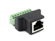 Переходник RJ45 8P8C витая пара разъем мама - клеммники 8pin Без бренда - изображение 2