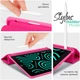 Чехол для планшета ArmorStandart Smart Fold Pen для Samsung Galaxy Tab A11+ с креплением для стилуса Rose Red (ARM89312) - изображение 5