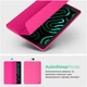 Чехол для планшета ArmorStandart Smart Fold Pen для Samsung Galaxy Tab A11+ с креплением для стилуса Rose Red (ARM89312) - изображение 6