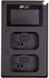 Зарядное устройство PowerPlant Sony NP-FW50 для двух аккумуляторов, LED экран (CH980567) - изображение 1