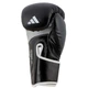 Боксерские перчатки Adidas Hybrid 80 (ADIH80) Black/White 10 унций - изображение 5