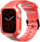 Pasek Skinarma Saido do Apple Watch 45/44 mm Red (8886461243444) - obraz 1