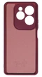 Панель Soft Silicone Case для Infinix Hot 40/40 Pro, Бордовий - зображення 2