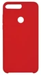 Панель Soft Silicone Case для Huawei Y7 Prime 2018 , Червоний - изображение 1