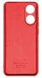 Панель Soft Silicone Case для Oppo A78 (4G), Червоний - изображение 2
