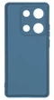 Панель Soft Silicone Case для Redmi Note 14S (4G), Темно-синій - изображение 2