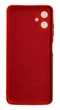 Панель Soft Silicone Case для Samsung A06, Червоний - изображение 2