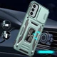 Чехол противоударный Epik Defender Cam Ring Case для Samsung Galaxy A36 5G / A56 5G Зеленый / Light Green - изображение 2