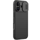 Карбоновая накладка Nillkin CamShield Pro Magnetic для Apple iPhone 17 (6.3") Black - изображение 1