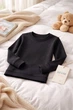 Термо кофта Лонгслив для детей р 140-146 см 9-10 лет Унисекс Sevim Kids Thermal арт 7078 Черный - изображение 2