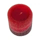Арома свеча пеньковая Scented Candle столбик овальная высотой 7 см Красный (7G-F-6360r) - изображение 2