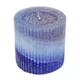 Арома свеча пеньковая Scented Candle столбик овальная высотой 7 см Синий (7G-F-6360b) - изображение 2