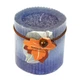 Арома свеча пеньковая Scented Candle столбик овальная высотой 7 см Синий (7G-F-6360b) - изображение 3