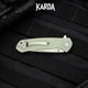 Ніж Складаний Karda J277 Tanto Jade - зображення 4