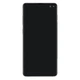 Дисплей (екран) Samsung G975 Galaxy S10 Plus, З сенсорним склом, З рамкою, Amoled, Срібний - 267929 - зображення 1
