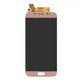 Дисплей (екран) Samsung J730 Galaxy J7, З сенсорним склом, Без рамки, OLED, Рожевий - 172556 - зображення 1