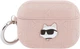 Чехол Karl Lagerfeld Monogram Choupette Head для Apple AirPods Pro 3 Pink (3666339577575) - зображення 1