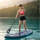 SUP-дошка надувна для плавання Atleto 350 см сіра + сидіння - изображение 12