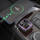 Автомобильный FM-трансмиттер модулятор Bluetooth MP3 с быстрой зарядкой дисплеем подсветкой микрофоном 20w (482637-Prob) - изображение 5