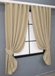 Комплект коротких штор VR-Textil Микровелюр SPARTA № 1192ш Бежевый 130х170 см 2 шт (35-0113) - изображение 2