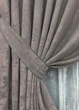Комплект штор VR-Textil Жаккард Мрамор 200х270 2шт и Тюль 500х270 1210ш-1400т Серо-пудровый с белым 71-007/6 - изображение 4
