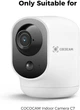 Камера безпеки COCOCAM ZY-C7, Wi-Fi, поворотна, акумуляторна, Full HD 1080P, нічне бачення - зображення 1